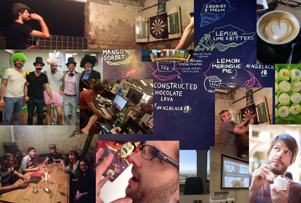 Scenes from the Stitch offices