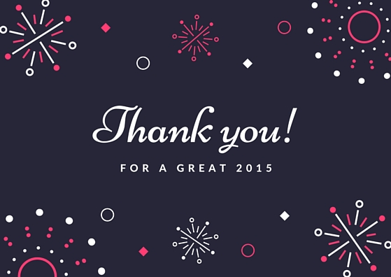 Thanks you for 2015