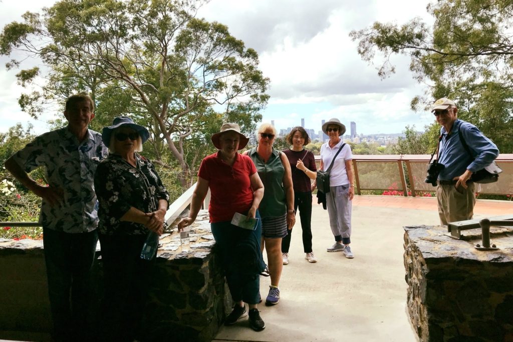 Stitch member Linda’s event exploring the Brisbane Botanic Gardens at Mount Coot-Tha