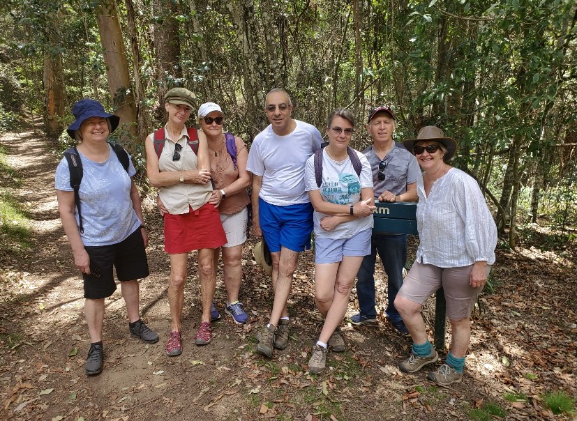 Stitch member Meredith's hiking event in Queensland