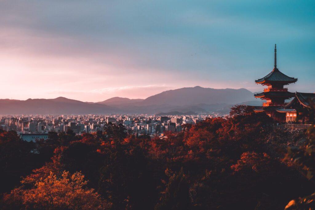 Kiyozumi Dera temple, Kyoto, Japan