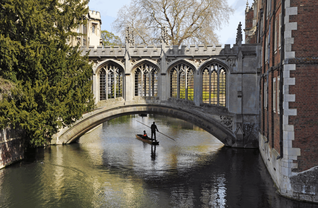 Punting river boat activities for over 50 social events